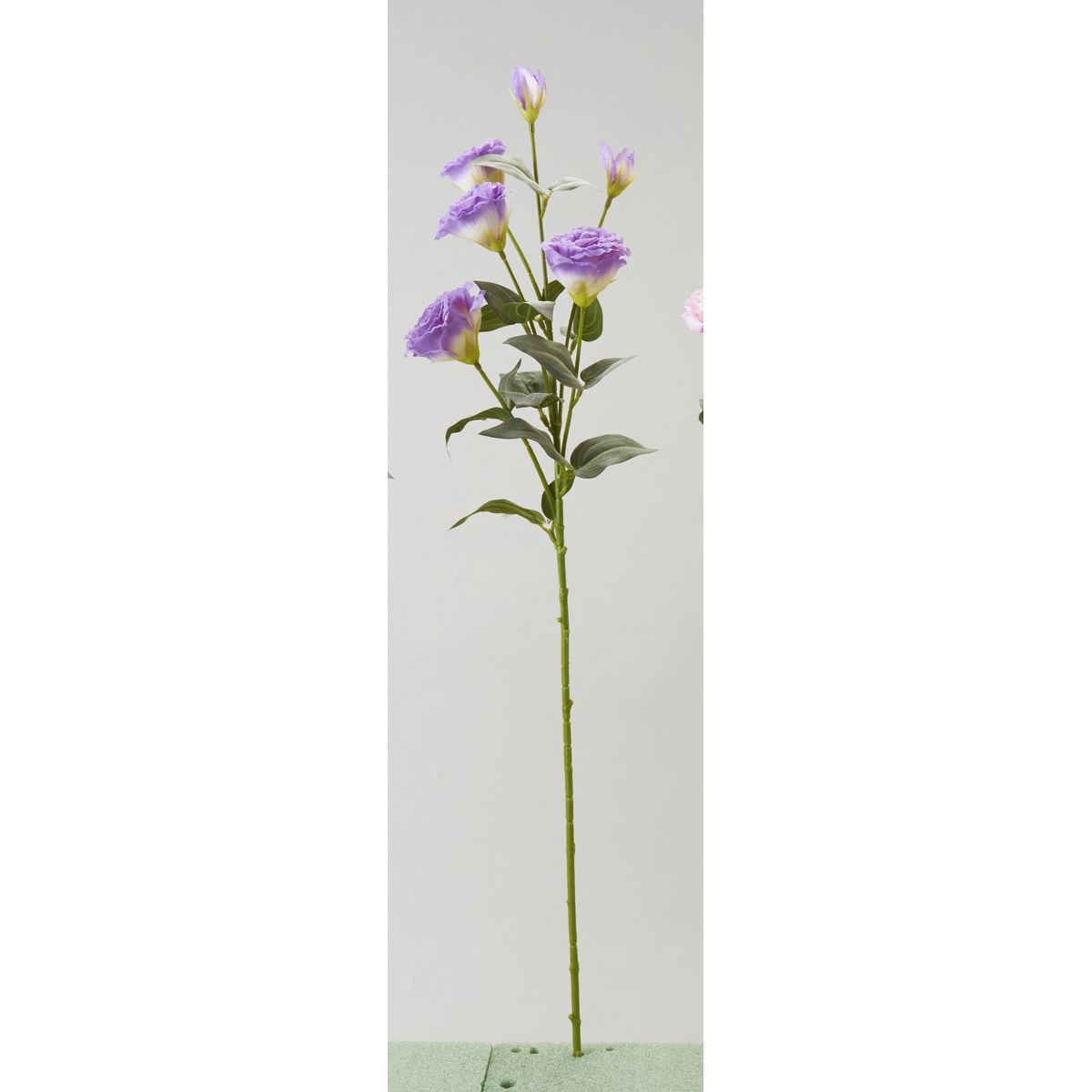 【造花】ビダヤコム/リシアンサス ラベンダー/クリーム/F4117-193L/C【01】[12本] 造花（アーティフィシャルフラワー） トルコキキョウ トルコギキョウ フェイクフラワー シルクフラワー インテリア 花材 資材 ディスプレイ 装飾 アレンジメント