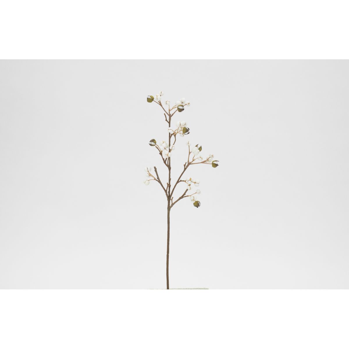 【造花】ビダヤコム/Planeco ハゼの実 ホワイト/VR23122-001W【01】[12本] 造花 アーティフィシャルフラワー 実物、フェイクフルーツ ベリー人工 フラワーアレンジ花材 おしゃれ ハンドメイド材料 クラフト素材 装飾 ディスプレイ 春 夏 秋 お月見｜花材通販はなどんやアソシエ