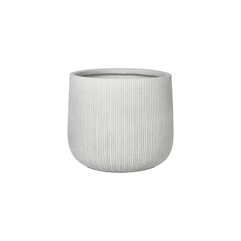 ミュールミル/サマーワ白M/CO-012MWh【01】 ガーデニング・園芸用品 植木鉢・フラワーポット グラスファイバー鉢 庭 グッズ 資材 家庭菜園 観葉植物 おしゃれ かわいい イースター ハロウィン
