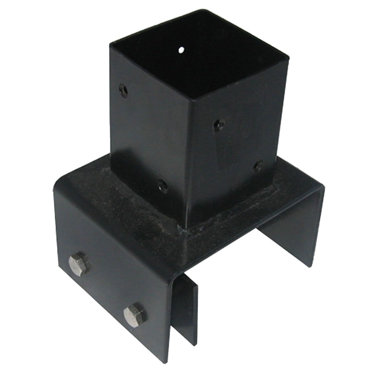 【直送】住まいスタイル/ラティス・フェンス支柱固定金具ブロック用12cm(1個) ブラック/S-BB7212【01】[10個] ガーデニング・園芸用品 ガーデンファニチャー・家具 ラティス・フェンス 庭 グッズ 装飾 インテリア エクステリア おしゃれ かわいい