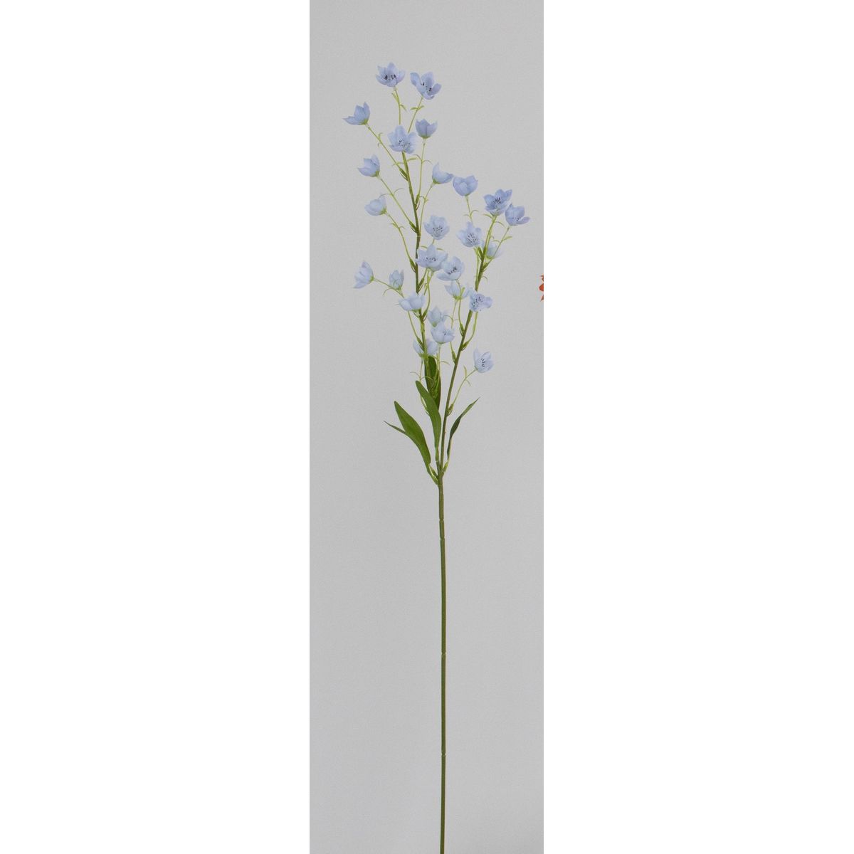 【造花】ビダヤコム/パフフラワー ブルー/V26054-005B【01】[12本] 造花（アーティフィシャルフラワー） 花材 アーティフィシャルフラワー フェイクフラワー シルクフラワー インテリア 花材 資材 ディスプレイ 装飾 アレンジメント ブーケ 業務用