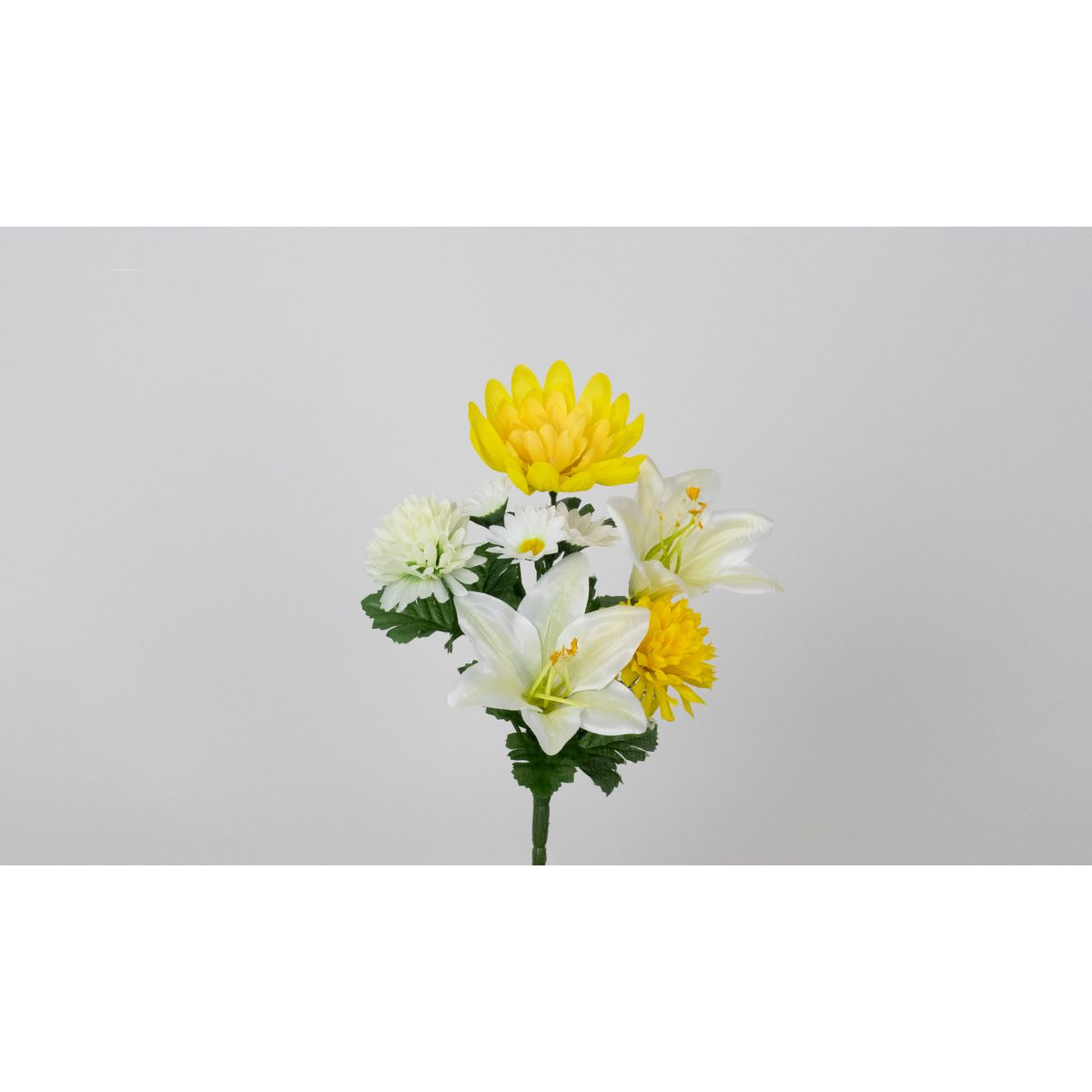 【造花】ビダヤコム/仏花ブッシュ ミックス/V26040-055MIX【01】[24本] 造花 アーティフィシャルフラワー 造花ギフト 仏花フェイクフラワー フラワーアレンジ花材 おしゃれ ハンドメイド材料 クラフト素材 装飾 ディスプレイ 夏 お供え ブライダル｜花材通販はなどんやアソシエ
