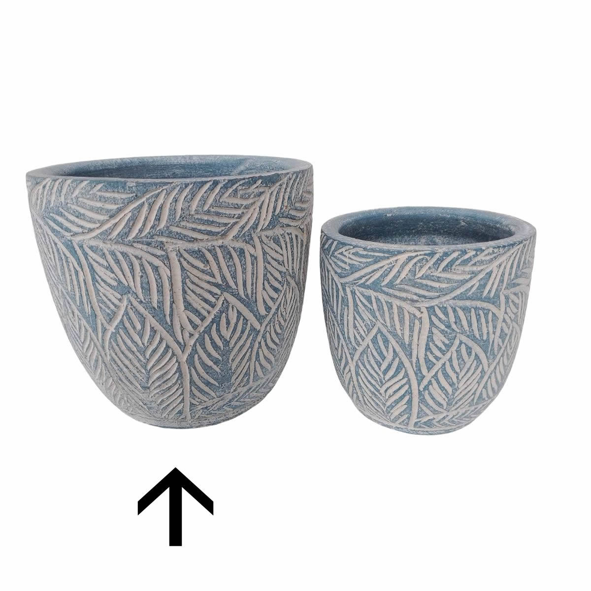 花LINKS/オリジナルカラーテラコッタポット/UE01120BL-SS【07】[4個] ガーデニング・園芸用品 植木鉢・フラワーポット テラコッタ(素焼き) 庭 グッズ 資材 家庭菜園 観葉植物 おしゃれ かわいい ハロウィン 母の日