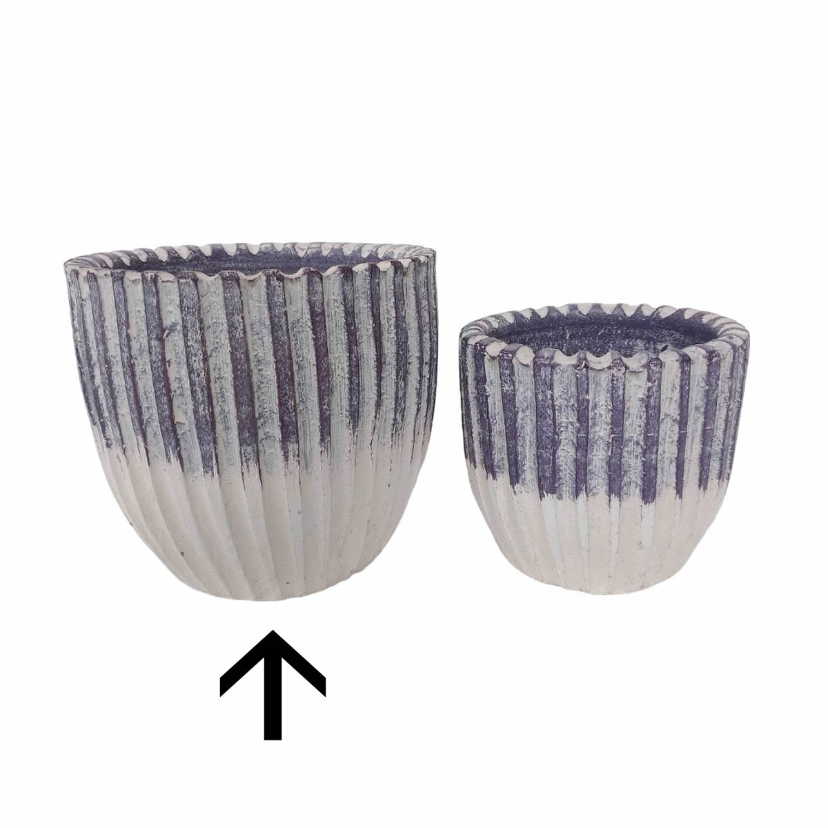 花LINKS/オリジナルカラーテラコッタポット/UE354-04-SS【07】[4個] ガーデニング・園芸用品 植木鉢・フラワーポット テラコッタ(素焼き) 庭 グッズ 資材 家庭菜園 観葉植物 おしゃれ かわいい ハロウィン 母の日