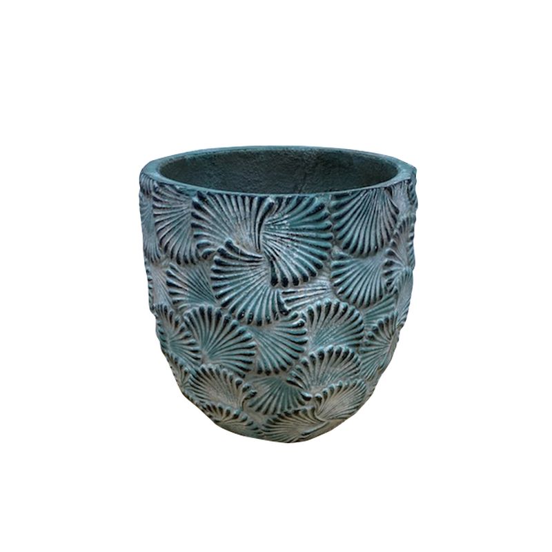 花LINKS/ファイバーセメントポット/CF99412-M【07】 ガーデニング・園芸用品 植木鉢・フラワーポット セメント鉢 庭 グッズ 資材 家庭菜園 観葉植物 おしゃれ かわいい 夏 こどもの日 お月見 お正月 イースター クリスマス ハロウィン 敬老の日