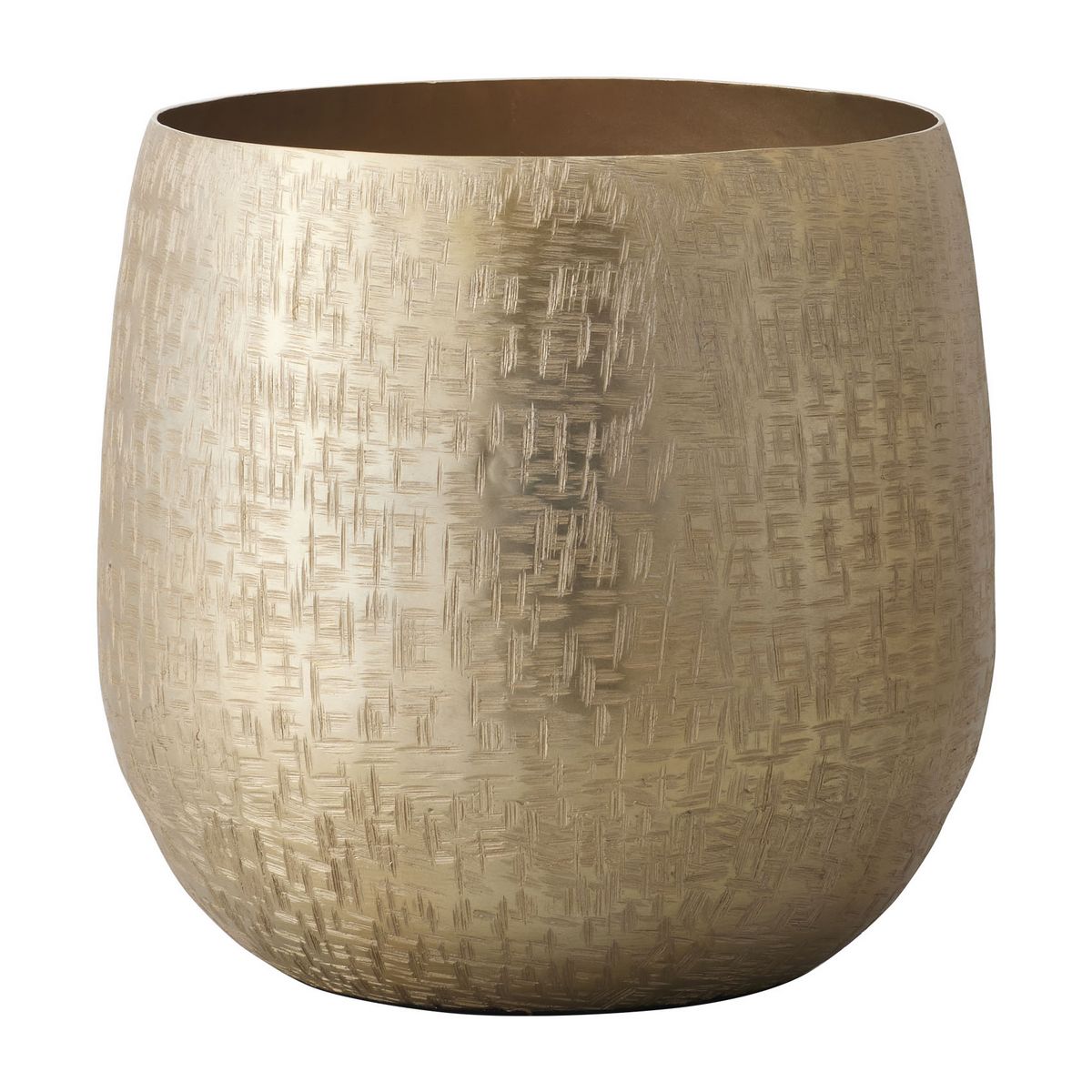 クレイ/Ａｌｕｍｉｎｉｕｍ Ｐｏｔ＿28φ27Ｈ GOLD/570-012-902【01】 花器、リース 花器・花瓶 アルミフラワーべース 資材 可愛い おしゃれ クリスマス｜花材通販はなどんやアソシエ