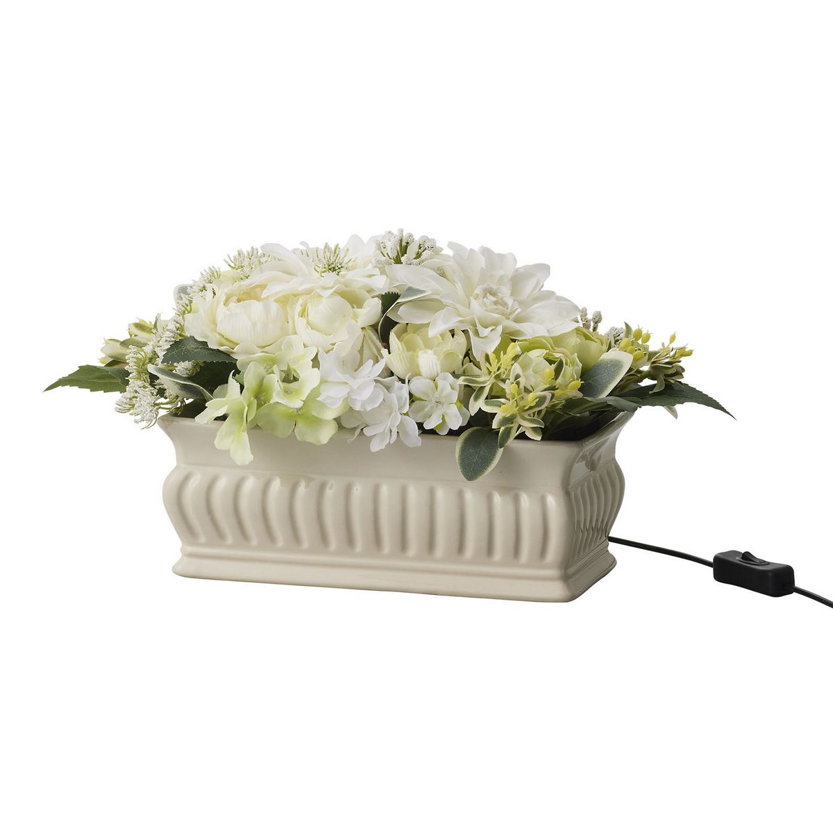 クレイ/Fleur de gratitude 30L23W20H/675-302-301【01】 造花 アーティフィシャルフラワー 造花ギフト フラワーアレンジフェイクフラワー フラワーアレンジ花材 おしゃれ ハンドメイド材料 クラフト素材 装飾 ディスプレイ|花材通販はなどんやアソシエ