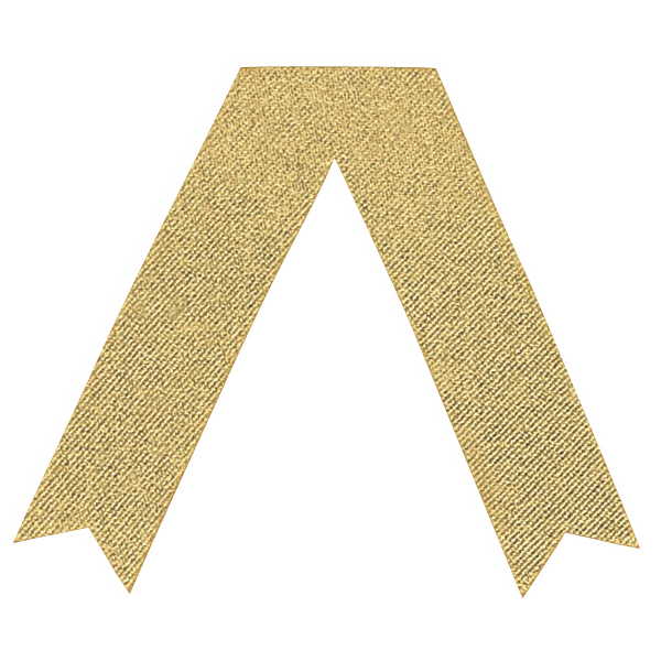 青山リボン/台形リボン　（１０００枚入り） #004/7112-4【01】 リボン 加工リボン リボンギフトラッピング プチギフト プレゼント 包装用品 おしゃれ かわいい ハロウィン ブライダル 母の日 バラの日