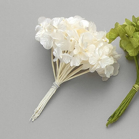 楽天市場 即日 造花 ミレニアムアート アート アジサイ 1束入り ホワイト Afa32a 01造花 アーティフィシャルフラワー 造花 花材 あ行 あじさい 紫陽花 手作り 材料 花材通販はなどんやアソシエ