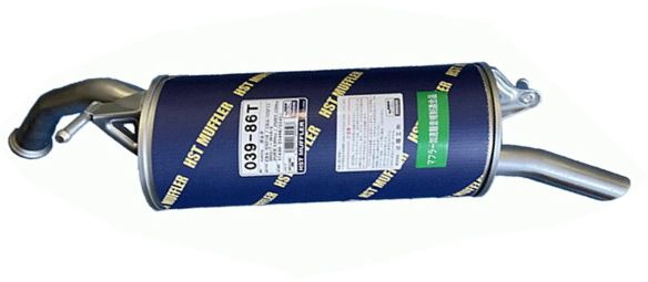 ポルテ NNP10 NNP11 2WD オールステンレスマフラー 純正同等 車検対応品 HST製 039-86T