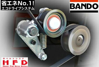 パジェロ V87W V97W オートテンショナー BANDO製 Vベルト用 ダイナモ