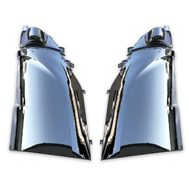 日野　17プロフィア　コーナーメッキパネル　未使用　左右セット 日野自動車 日野 17 プロフィア コーナー パネル アッパー 左右 セット