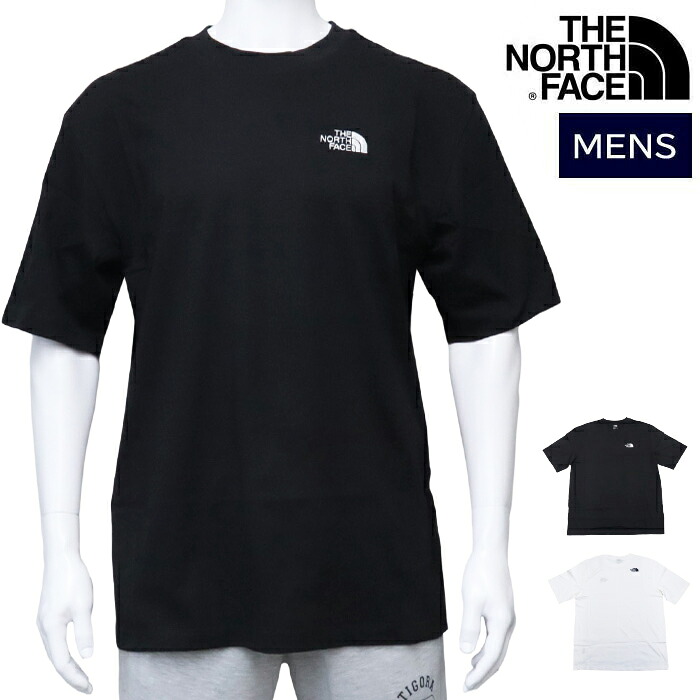 ノースフェイス 半袖 Tシャツ メンズ NF0A87NR ESSENTIAL OVERSIZE TEE クルーネック 丸首 ロゴ THE NORTH FACE ザ ノースフェイス ab-61042 ブランド