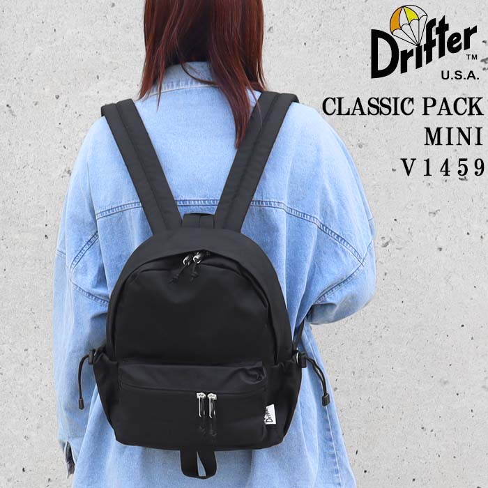 ドリフター バッグ V1459 CLASSIC PACK MINI クラシックパックミニ リュックサック ミニマム 衝撃緩衝パッド入り ab-61133 ブランド 6,536円