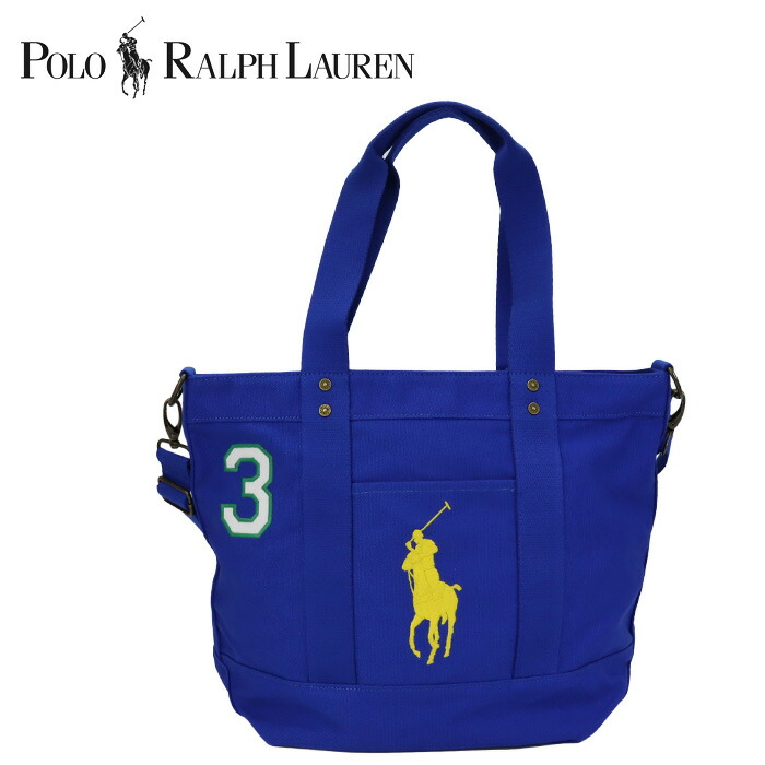 POLO Ralph Lauren  ポロ ラルフローレン 御徒面子 9AR189 BJK 2way トート ショルダーバッグ 子馬刺しゅう トートバッグ ab-61179 ブランド名