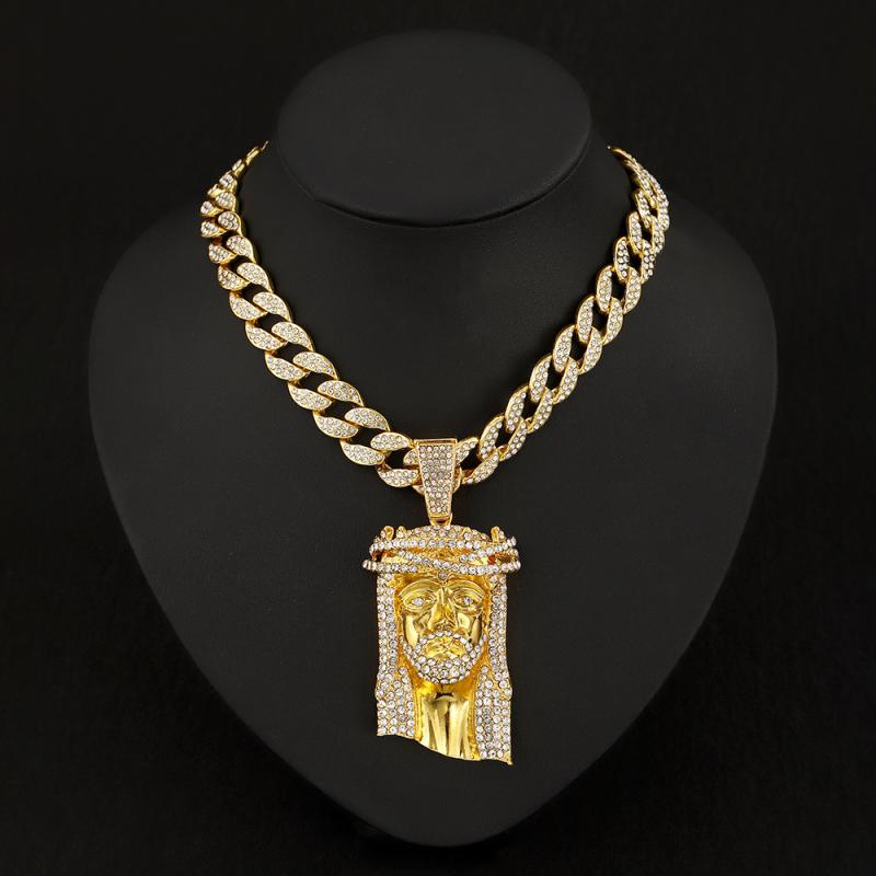 楽天市場】【メール便3点まで270円】4カラー JESUS ネックレス