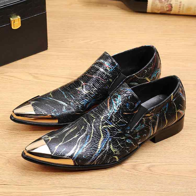 紳士靴 パーティーシューズ ステージ パフォーマンス ローファー メンズ ポインテッドトゥ 本革 レザー 韓国風 イギリス風 ブリットスタイル カジュアル ビジネス 普段使い 低ヒール 通気性 スリッポン 浅口｜花りぼん