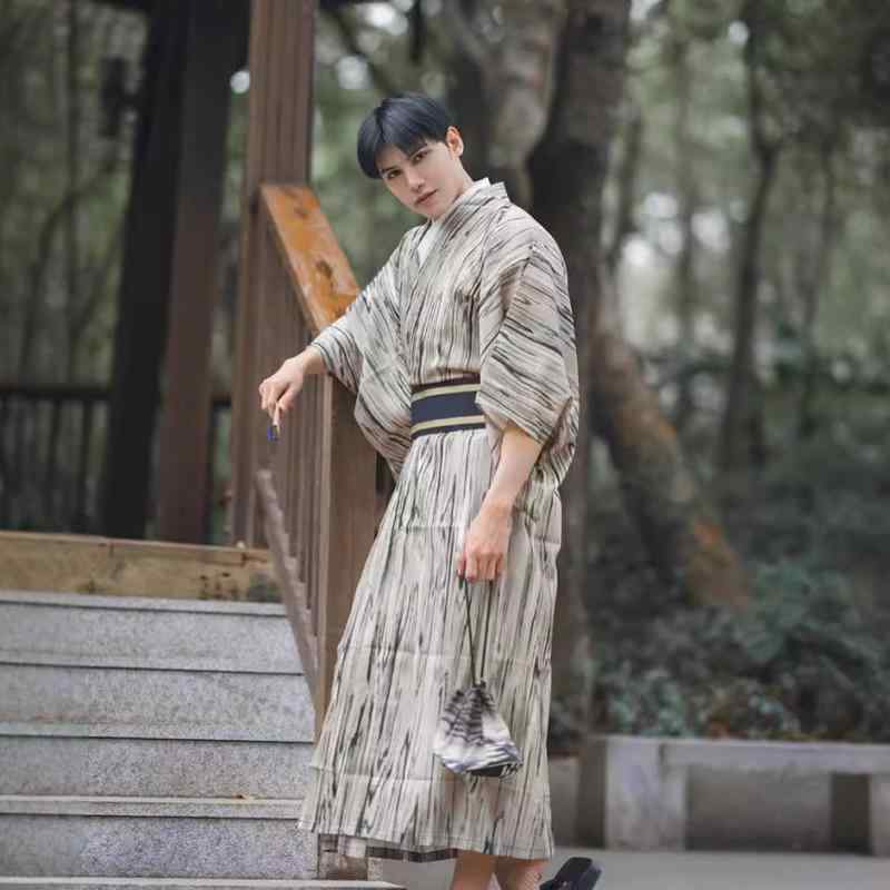 【楽天市場】浴衣 和服 男性用 伝統 武士 侍 紳士 正装 フォーマル ポリエステル 防シワ シワ軽減 イージーケア 四季 通年 オール ...