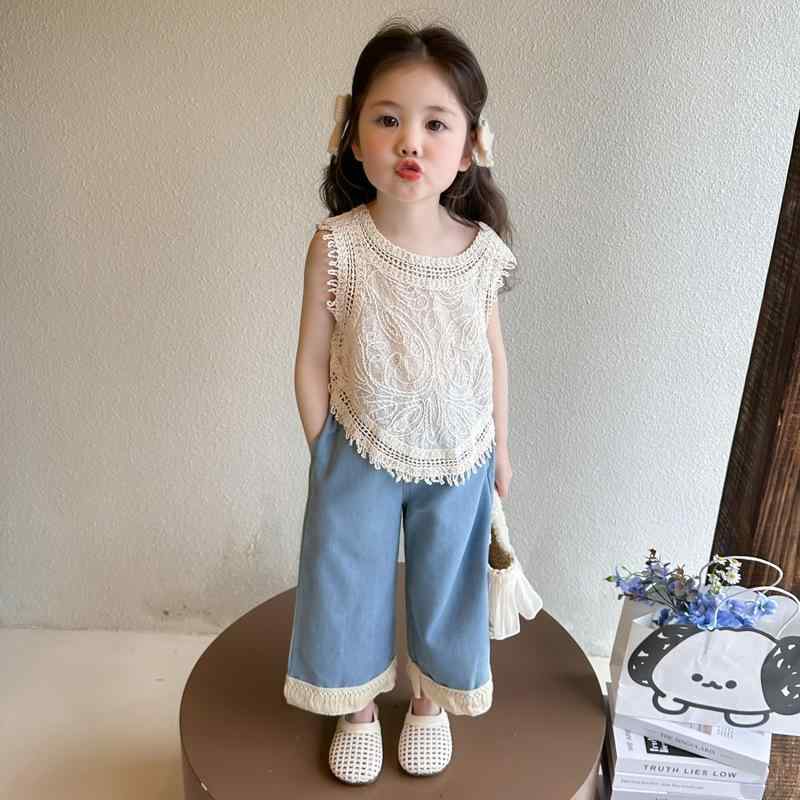 子供服 女の子 キッズ 夏 薄手 軽量 涼しい セットアップ 韓国風 ベビー 幼児 半袖 ショートパンツ 半ズボン パンツセット 2点セット 綿混 無地 キャラクター かわいい おしゃれ カジュアル 肌触り アプリコット