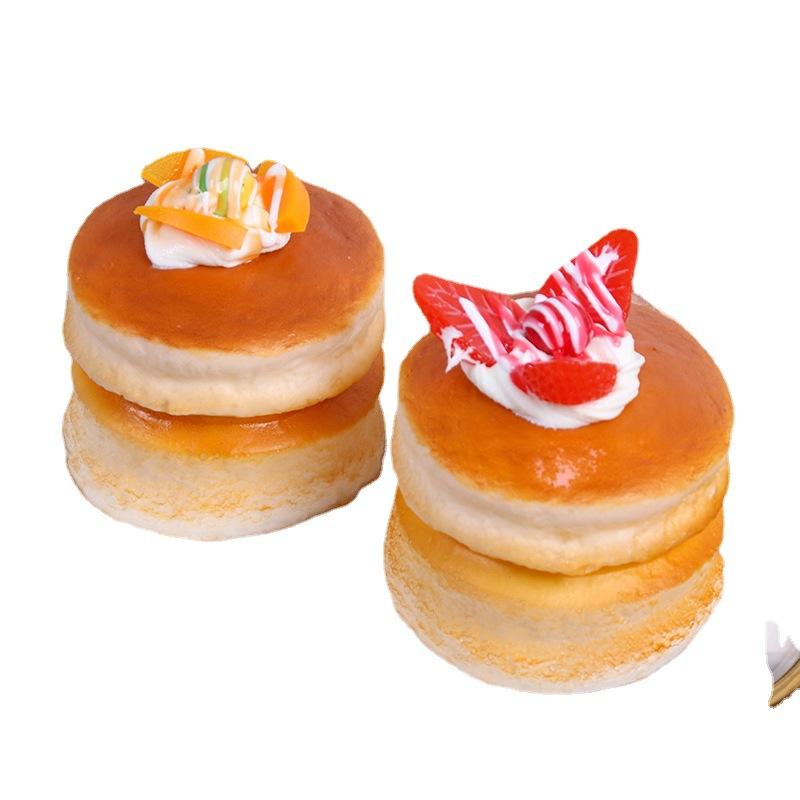 食品サンプル ダブルチーズケーキ リアル フェイクスイーツ ふわふわ 可愛い インテリア ディスプレイ オブジェ 店舗装飾 撮影用小物