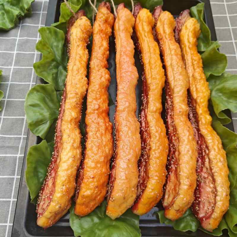 食品サンプル クリスピー豚バラ肉 模型 リアルな フェイクフード 精巧 ディスプレイ 店舗装飾 撮影用小物 ライブ配信 インテリア オブジェ