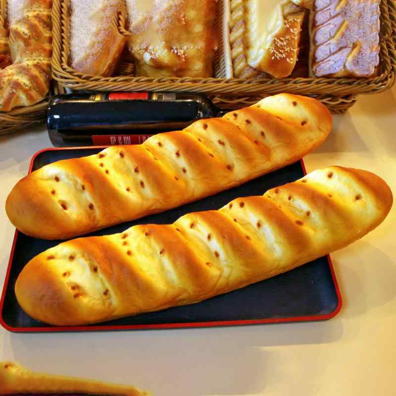食品模型 フェイクフード フランスパン あんこ巻きパン リアル 手作り 店舗ディスプレイ ショーケース インテリア 置物 オブジェ おしゃれ