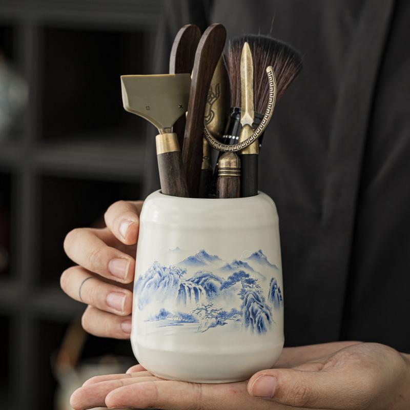 茶道御先棒 汝窯 奥つ城所柄 六君子茶器仕掛ける 住み家用 中国茶 瀬戸もの製 本格的 茶道具 茶挟 茶匙 養壺筆 紅茶儀式用 茶器備品 おうち第四次元
