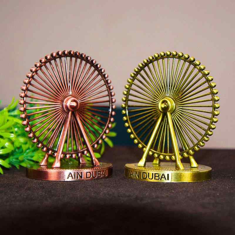 インテリア　動くカラフルな観覧車型置物 インテリア 動くカラフルな観覧車型置物 インテリア 動く