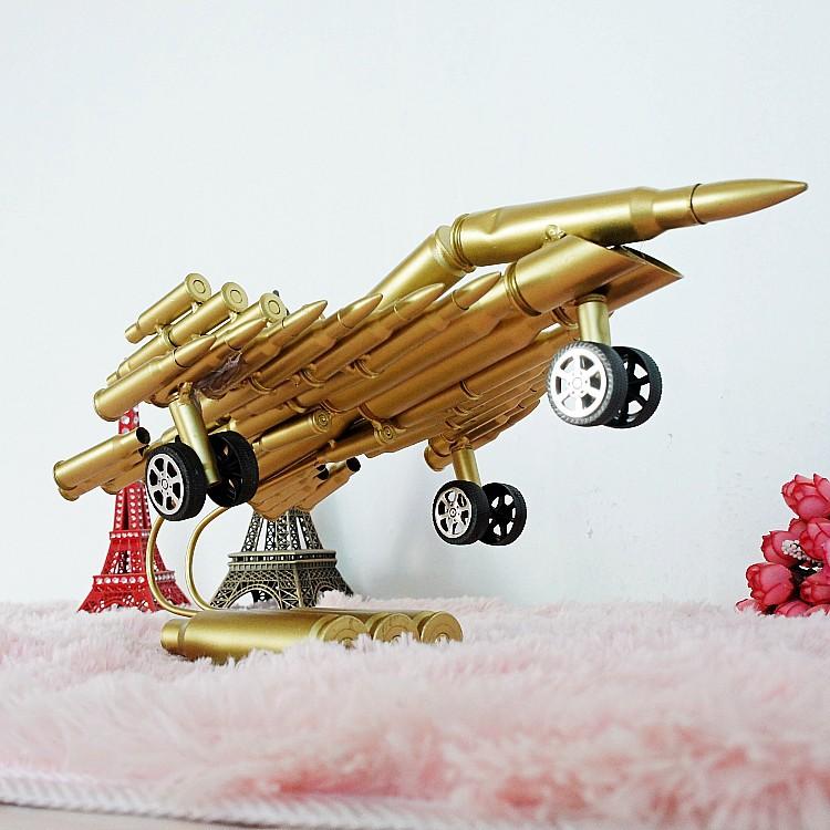 飛行機模型 戦闘機 オブジェ 置物 金属製 合金 ハンドメイド 無骨なデザイン 重厚感 オフィス デスク インテリア 飾り ビジネスギフト 記念品 贈答品