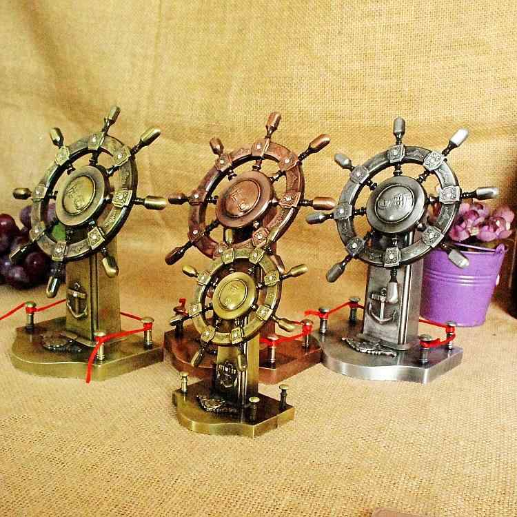 楽天市場】【同梱不可商品】特大 舵輪 木 ウッド 置き型 壁掛け