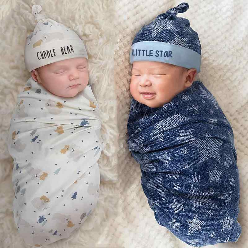 ベビーおくるみ 新生児 ベビー 赤ちゃん モロー反射防止 安眠 ぐっすりスワドル 抱っこ布団 動物柄 綿素材 肌触り快適 オールシーズン 2点セット 4,559円