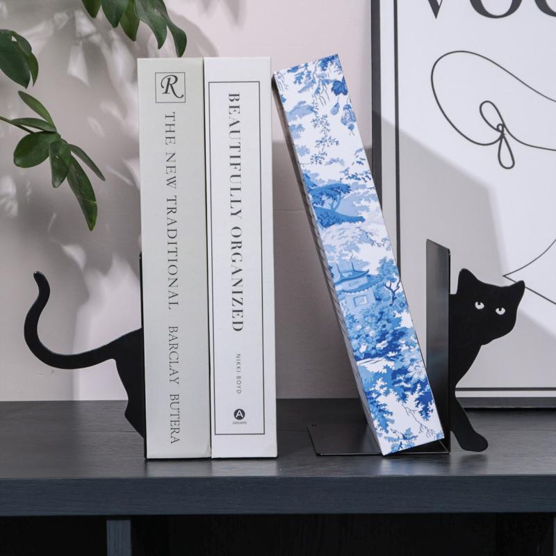 ねこのブックエンド 楽天市場】ブックエンド ねこ 猫 ネコ おしゃれ 本立て ブック