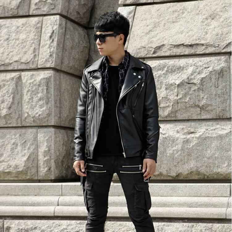 楽天市場】[JINLUN] 革ジャン メンズ 本革 レザージャケット ダブル