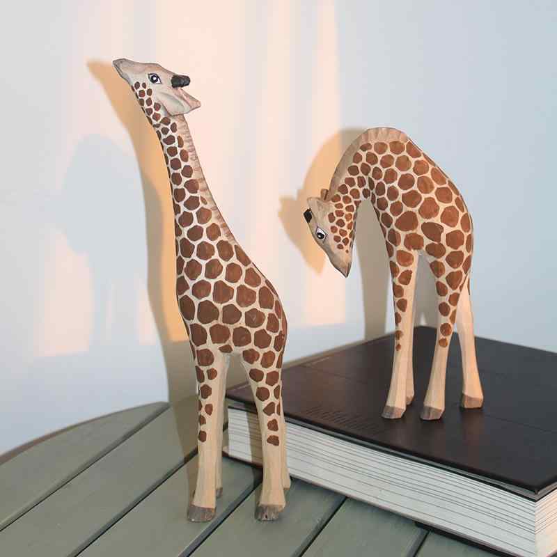 楽天市場】キリンの置物 きりんファミリー 3点セット リアルな