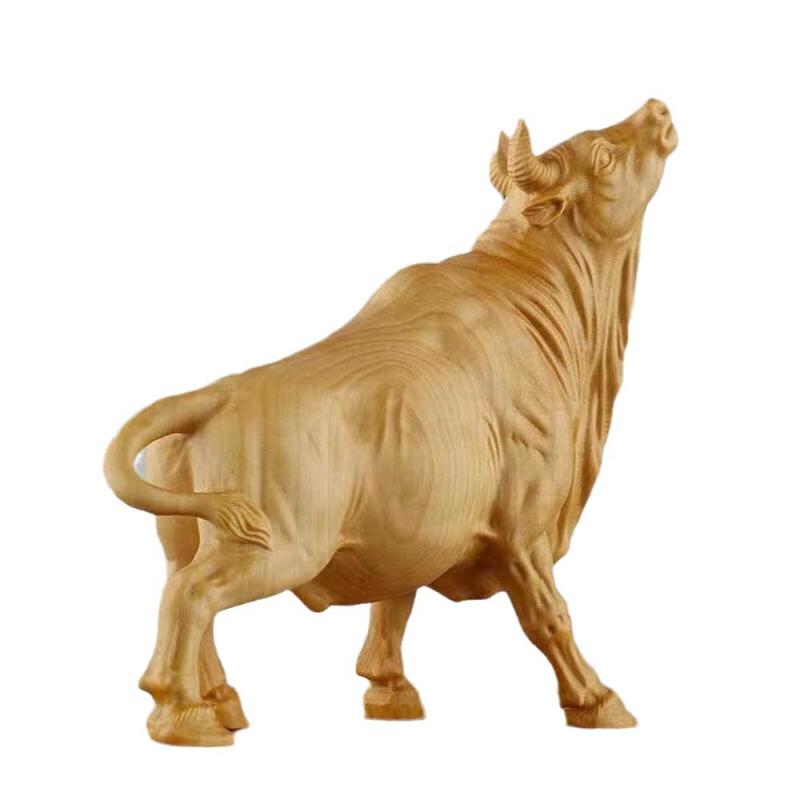 楽天市場】牛の置物（台座付）1つ 風水牛気冲天 : 中国貿易CTC