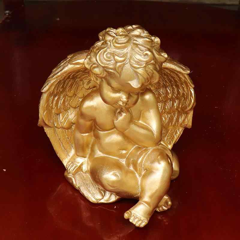 楽天市場】エンジェルオブジェ アンティークゴールド 2種類より選択