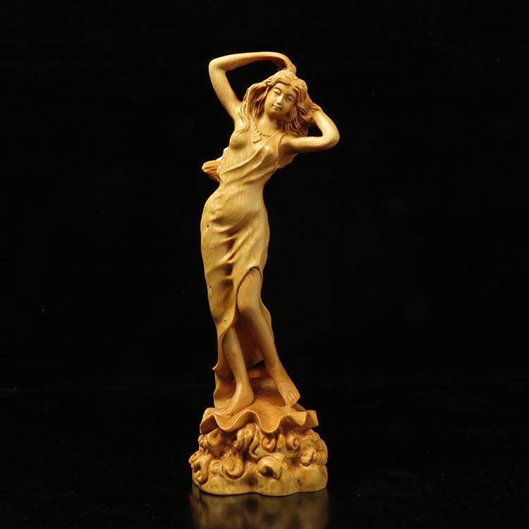 楽天市場】竹根彫刻の人形（台座付き） 0136 竹根細工 竹の根 竹根 竹