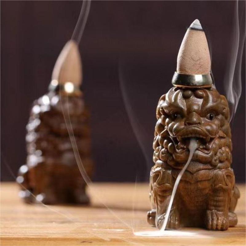 観音財神 香炉 吉祥供仏香炉 香道具 装飾品 工芸品 美術品 置物 楽天市場】財源滾滾 置物 香炉 卓上デコレーション 香道 装飾