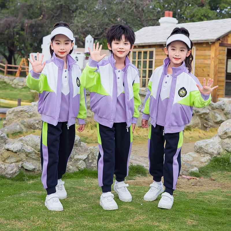 学生服 小学生 キッズ 男女兼用 スクールユニフォーム 3点セット 運動会 体育祭 入学式 入園式 通学 普段使い 綿 コットン やわらか 快適 カジュアル 春夏秋