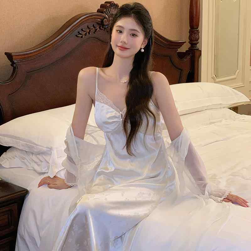 お部屋お召しもの レディース キャミソール衣装 長袖 2点仕掛ける セットアップ 当たること冷感 薄っぺら 生まれ変わり衣料繊維 優勝杯付き添い人 秋冬 パジャマ お部屋着 雅びやか フレンチ 伸び伸びする 杏 青色