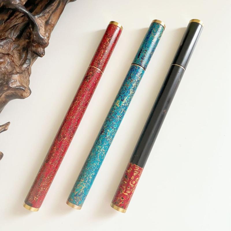 線香筒 中国風 伝統工芸品 漆器 手作り 天然漆 紅木製 円筒形 香炉 お香立て インテリア雑貨 瞑想 リラックス 癒し アイテム アジアンテイスト