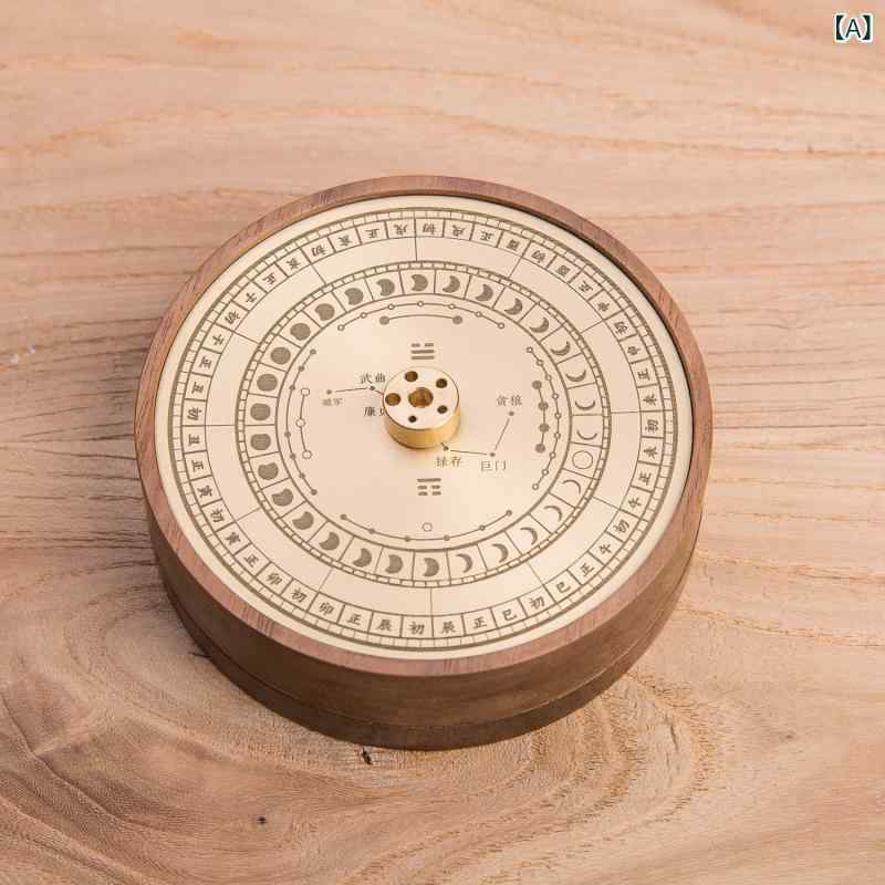 香炉 お香立て 胡桃木 無垢材 真鍮 中華風 禅 仏具 インテリア 多機能 デザイン おしゃれ 置物 飾り物 瞑想 ヨガ リビング 茶室 書斎 玄関 卓上