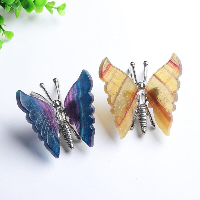 楽天市場】【美色】レインボーフローライト バタフライ インテリア