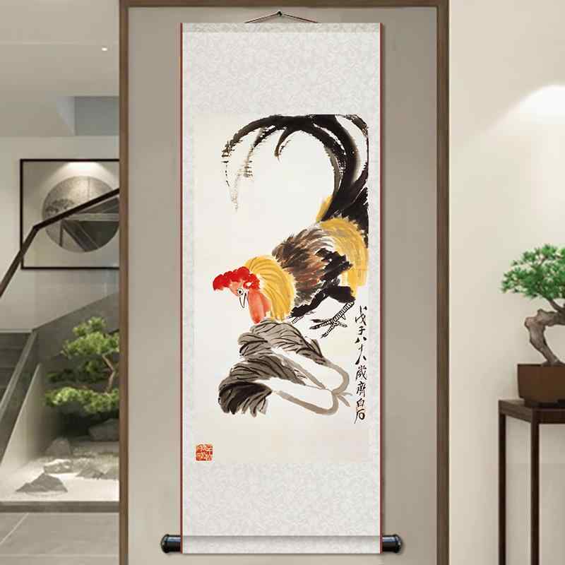 楽天市場】【ポイント20倍】 【宋】林椿の「枇杷山鳥画」 掛け軸 古典