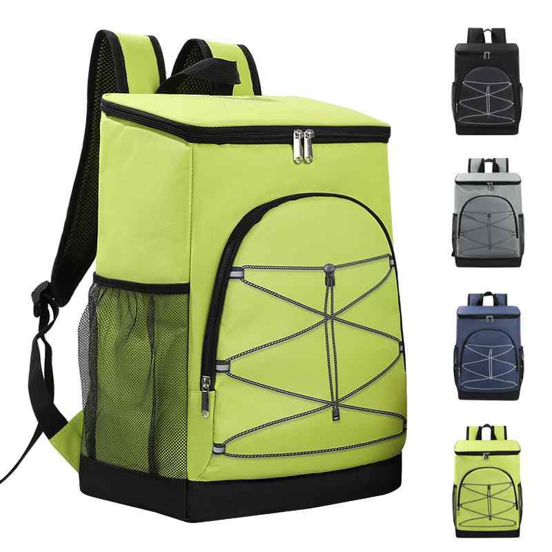 リュック バックパック 登山 アウトドア キャンプ レジャー 大容量 保温保冷バッグ ピクニック お弁当 デリバリー配達 防水 軽量 オックスフォード生地 携帯用