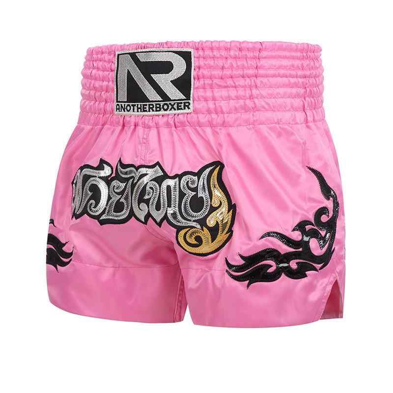 ボクシングパンツ 男女兼用 ムエタイ キックボクシング MMA 格闘技 トレーニング 練習用 ファイトウェア ポリエステル ジム フィットネス ランニング