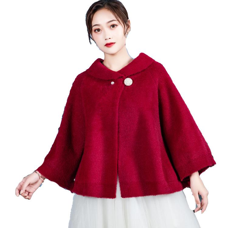 ショール レディース 秋冬 ウェディングドレス 礼服 ケープ マント 結婚式 ブライダル チャイナドレス 羽織り 大きいサイズ 防寒 フェイクファー サテン フリンジ 披露宴 パーティー フォーマル