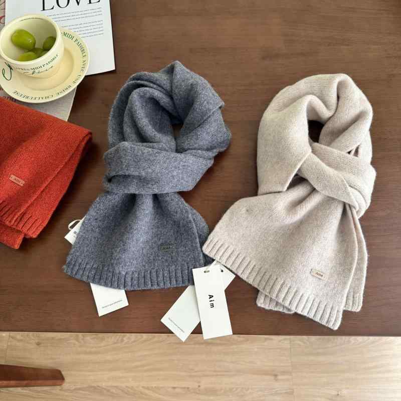 楽天市場】satoseni standard SHION Knit muffler ニット