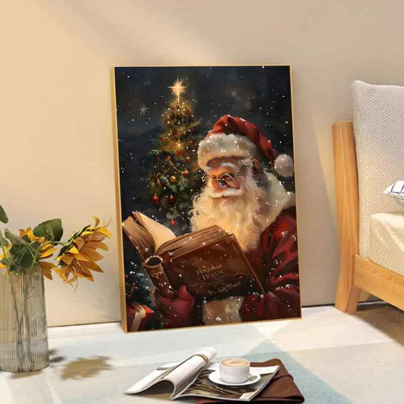 楽天市場】壁掛け ボード ウィンドウ縦 サンタ 木製 クリスマスグッズ