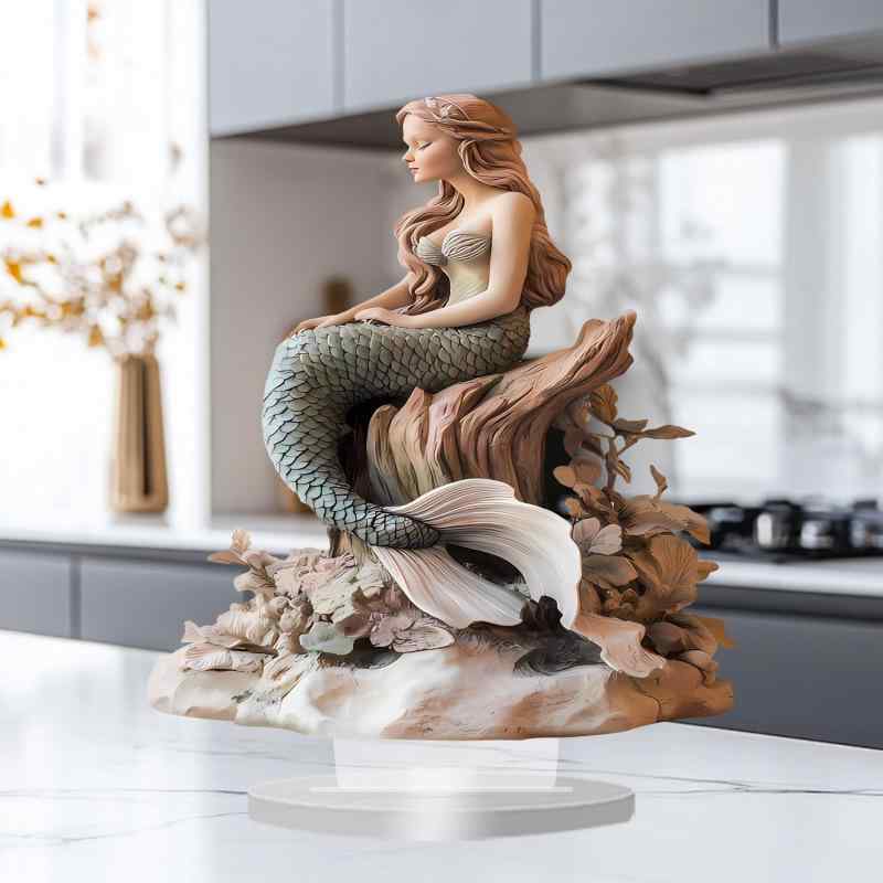 楽天市場】人魚姫 絵本 彫刻 置物 リアル かわいい おしゃれ 置物 部屋